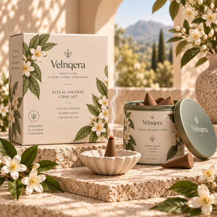 Velnqera Ritual Incense Cone Set